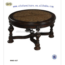 Luxury garden living room furniture round coffee table